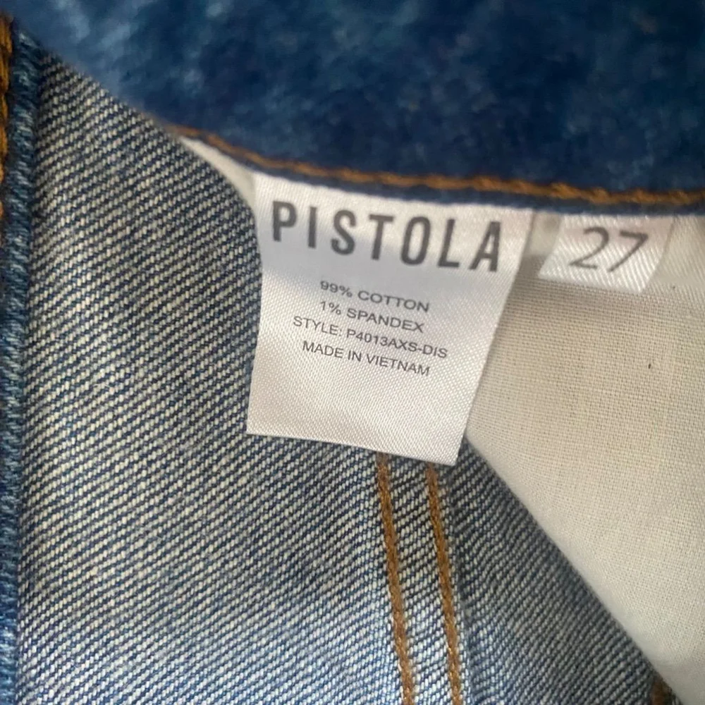 NWT Pistola Winston High Rise Cut Off Distressed Denim Shorts Size 27 NEW